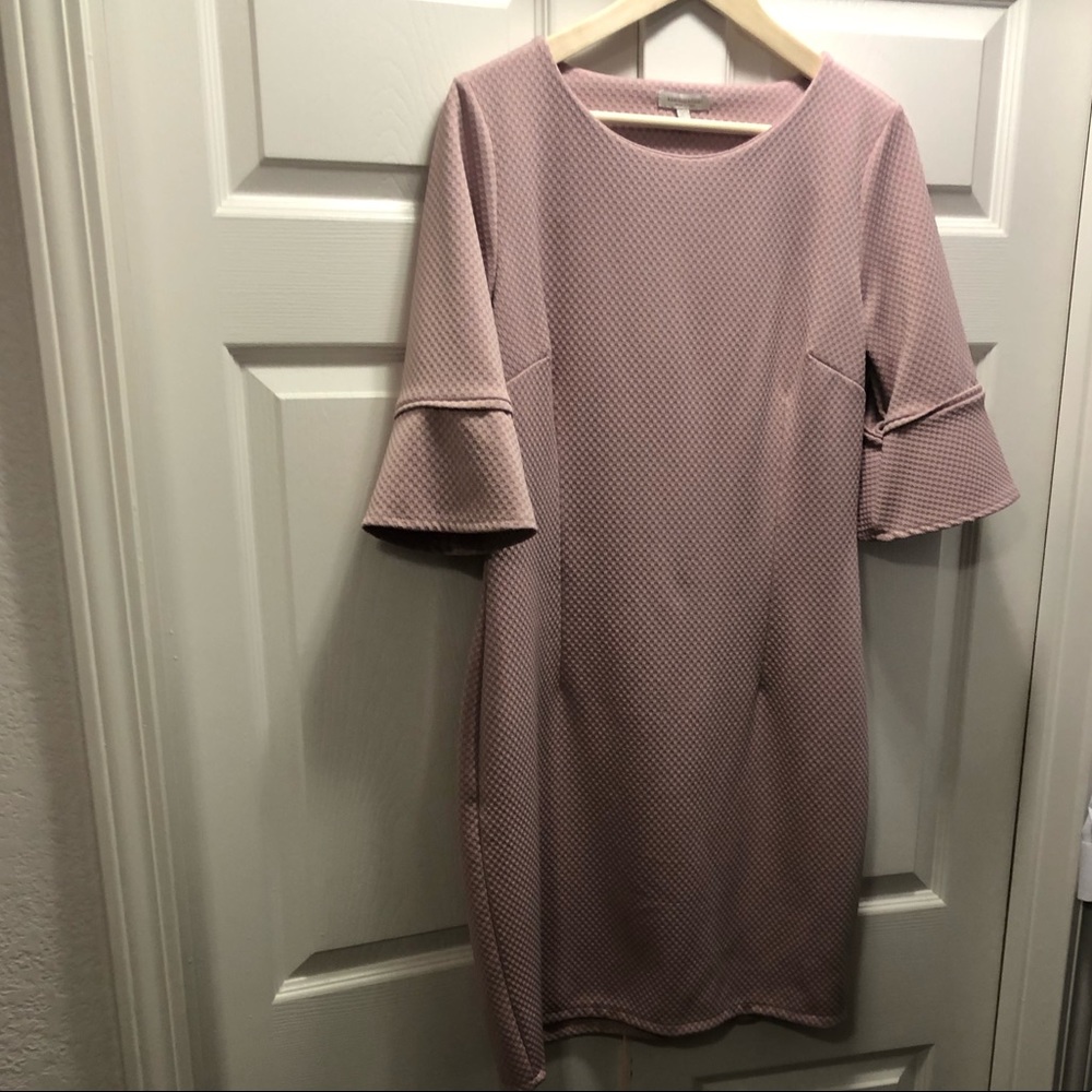 Light pink cocktail dress